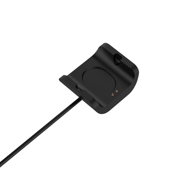 100 cm/39 tommer svart ladekabel for Amazfit Bip S A1916 Smartwatch-lading