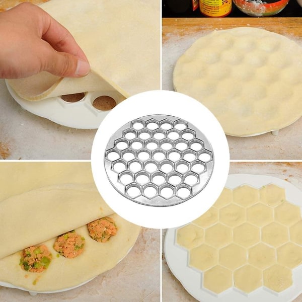 Dumpling Maker Russisk Pelmeni Pie Maker Deigkutter Form Skjema Form