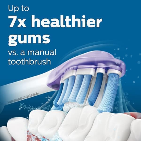 Philips Sonicare Optimal Gum Care erstatningsbørstehoder, HX9034, hvit 4-pakning g2