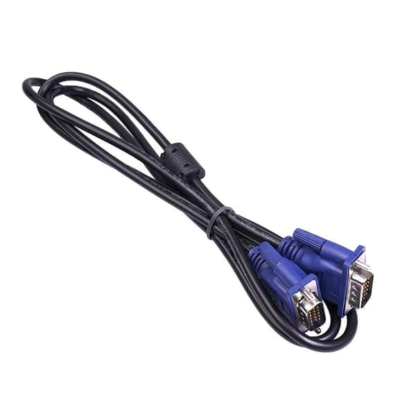 VGA-kabel, 1,5 m svart