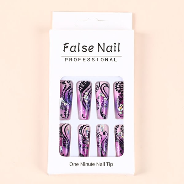 Franske falske negle Polskfri Durable Wear Safe Nail opp-taske og -strimmel opp bag and strip
