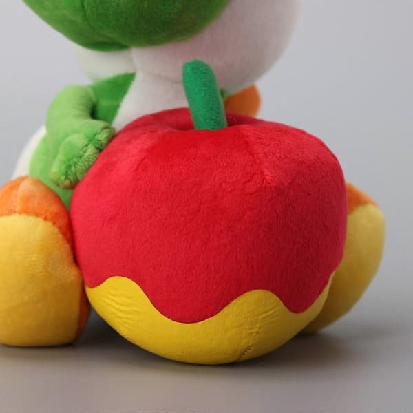 Yoshi med eple plysj 7''