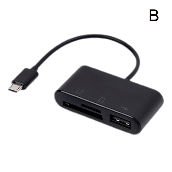 USB C 3-in-1 Hub -muunnin, tyypin C sovitin, SD-kortinlukija Macille type-C One-size