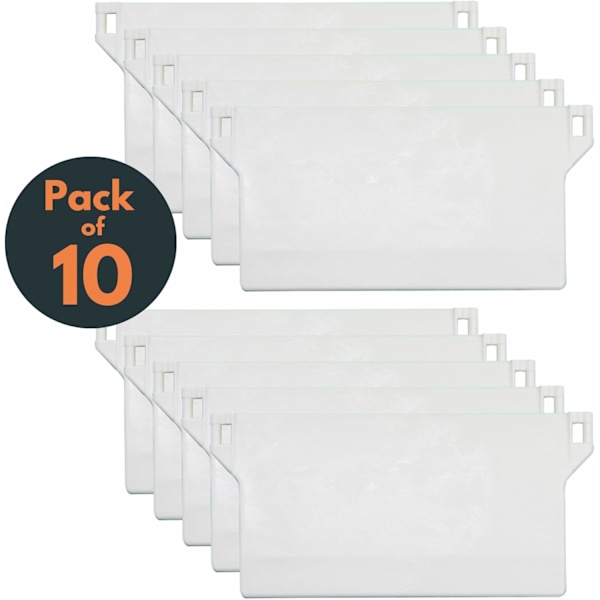 Lodder til Lamelgardiner 89mm (3,5 tommer) - Reservedele Bundlodder Lameller - Hvid (10)