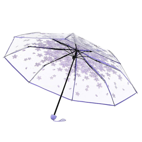 Transparent Gennemsigtig Paraply PP