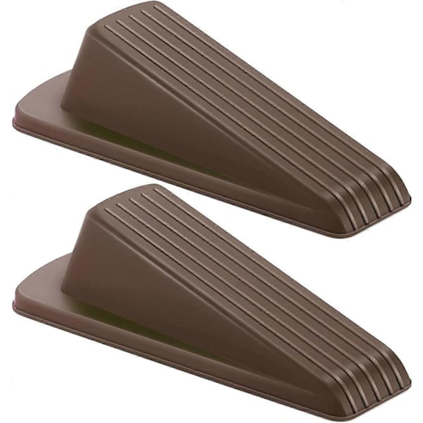 Dörrkil Gummi Dörrkil, Dörrstopp för Flera Golv, 2-pack