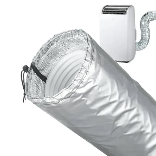 Isolerende ærme til bærbar aircondition-slange, forbedret termisk isolering til 5\" og 5.9\" slanger, nem installation