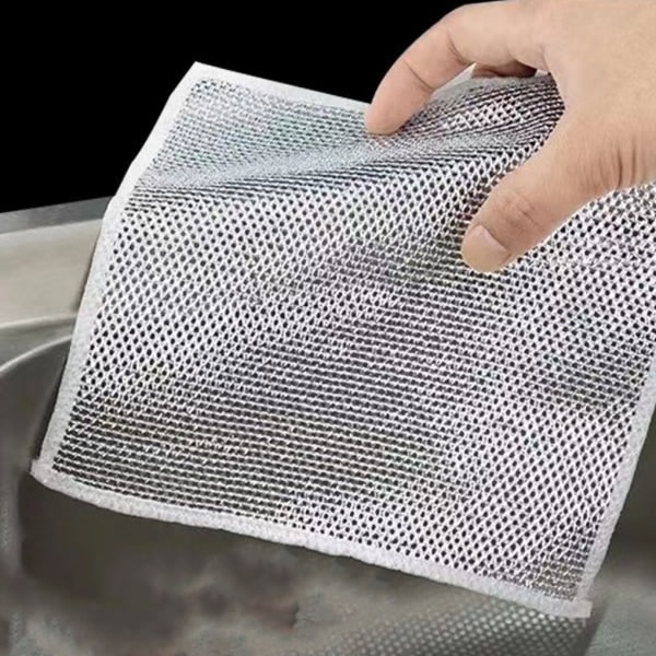 5 steel Multi-Purpose wire dishcloths Powerful cleaning