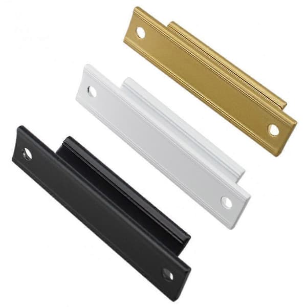 Tykke Vindues- & Skabsdørgreb Aluminium Balkon Dørgreb MKK Gold 2pcs
