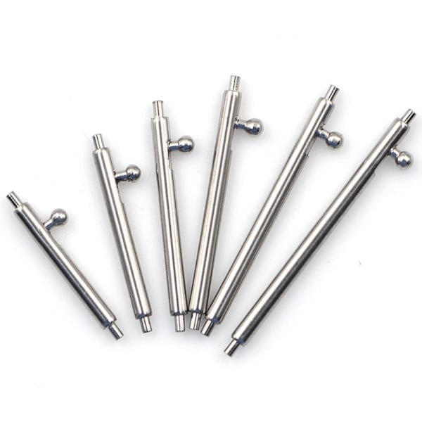 10 stk./parti Ur Single Switch fjederstænger 22mm1.5mm Diameter