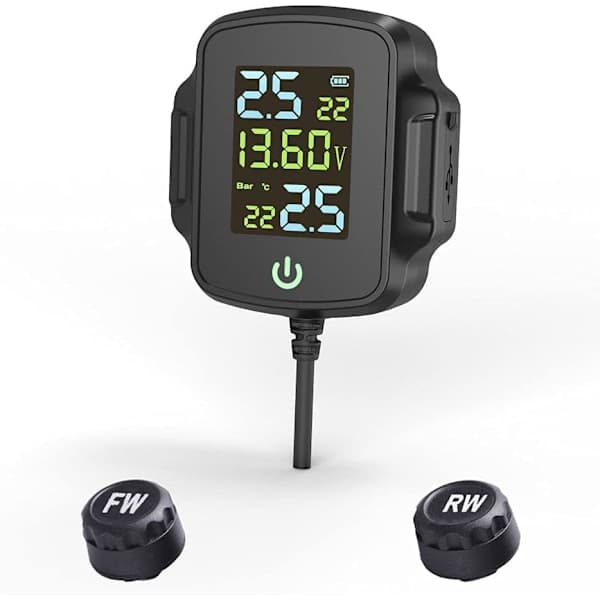 Dæktryksovervågningssystem TPMS-detektor til motorcykel