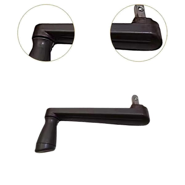 Terassivarjon lisätarvikkeet Ulkovarjon osat terassivarjolle Ulkokampi Crank Handle as described