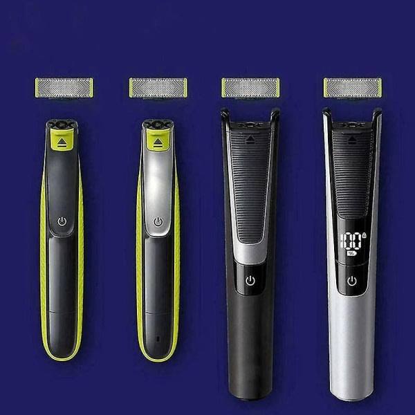 Blader kompatible med Philips Oneblade kompatible med blader skjegg barbering hode Qp210 Qp220 Qp230 Qp2520 Qp2530 Qp2527 Qp2533 Qp2630 Qp6520 (2024) 6 Pcs