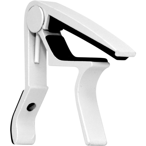 Capo ST White. Snabbfrigörande Trigger Action Gitarr Capo för Elgitarr, Akustisk Gitarr, Klassisk Gitarr, Spansk Gitarr, Ukulele, Banjo, etc.