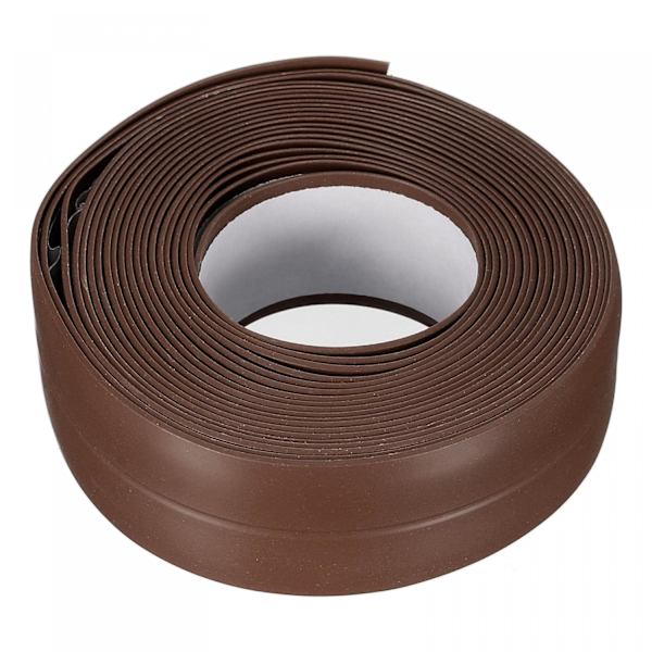 Vattentät tätningslist tejp självhäftande 0,87\"B x 10,5'L PVC tätningstejp för kök badrum brun