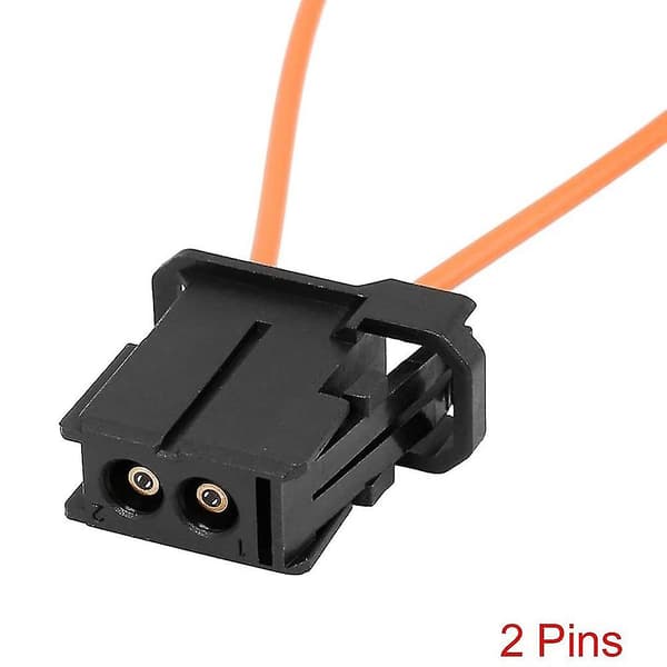 1 Sæt Bil Fiberoptisk Loop Kabel Bypass Stik Han Hun Udskiftning