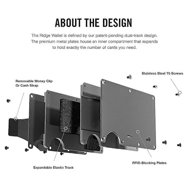 Mænds Slim Ridge Mænds Tegnebøger Mærke Luksus Aluminium Carbon RFID Metal Pung Designer Etui Carteira Masculina Kreditkort Holder Blue