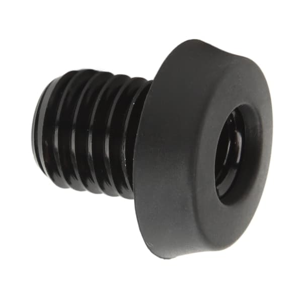 Pool kø hylster aluminiumlegering plast bagprop billard kø bumper beskytter sort