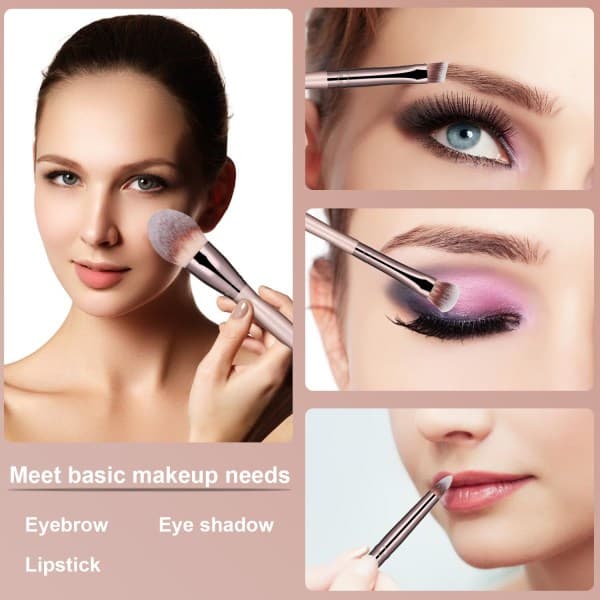 BS28 - BS-MALL 12 stk. eksklusive sminke-/makeup-børster av Best