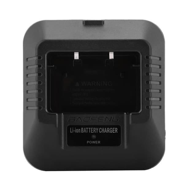 Baofeng USB billader for UV-5R DM-5R Plus Walkie-Talkie (EU-plugg)