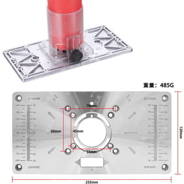 TV-antenne - 480 km - 360° mottak - Smart signalforsterker - Svart L