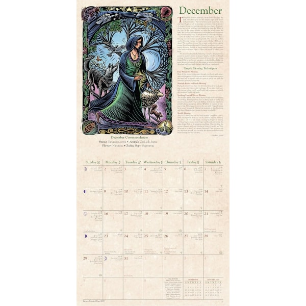 2024 Häxans kalenderkalender – Väggkalender