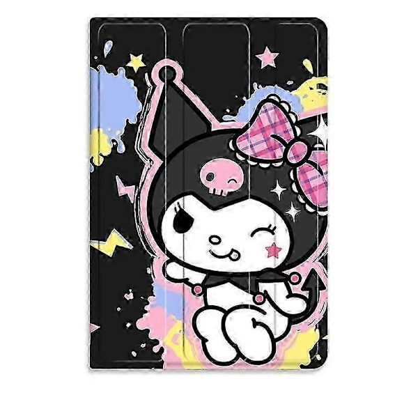 Kawaii Sanrio Kuromi iPad Fodral För iPad 10:e Generationens Fodral Tecknad Trevik Silikon Mjukt Fodral För iPad 7 8 9 Pro 10.5 Air 3 4 5 Skal ipad Air4 5 10.9 2