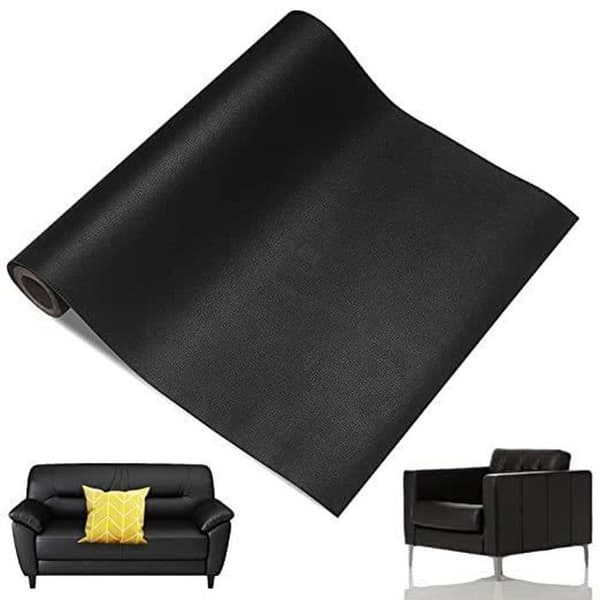 MTEVOTX 50*137cm Læderreparationslap, Læderklæberulle, Læderreparationslap, Til sofaer, bilsæder