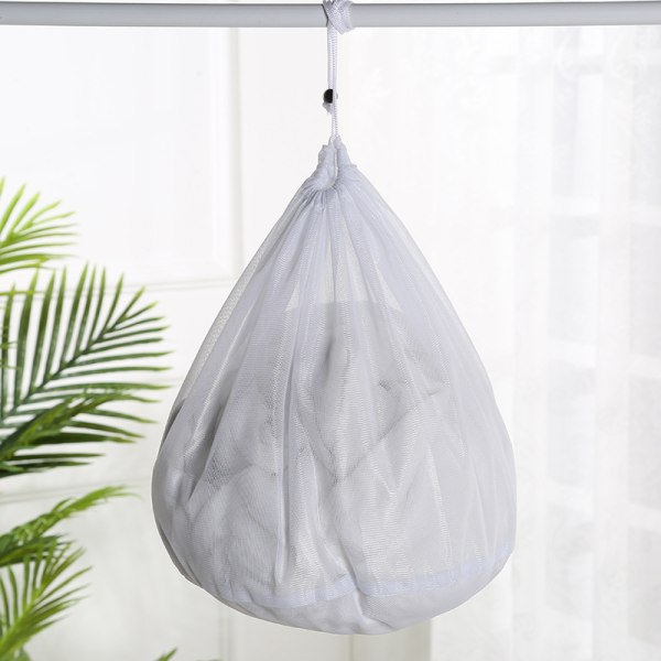INF Vaskeposer med finmasket 3-pakning Hvit Hvit