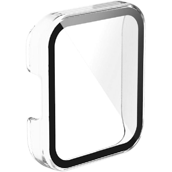 Skyddande härdat glas hårt PC-skydd för Redmi Watch 2 Lite Smart Watch skärmskydd stötsäkert klockfodral skalfodral
