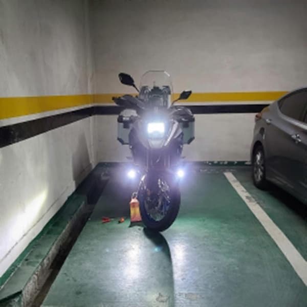 Motorcykel Spotlight Fästfäste Dimljus Monteringsfäste LED Extraljusfäste för - R120
