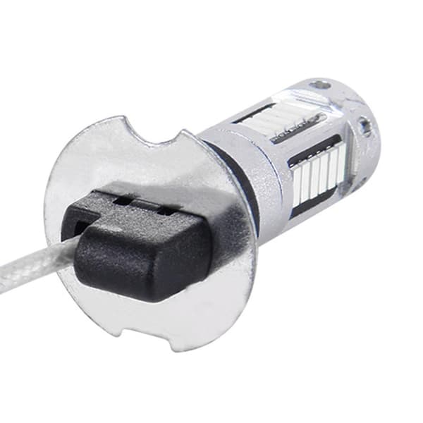 2 STK H3 10W 30 SMD-4014 LED Bil Tåkelys, DC 12V Red Light
