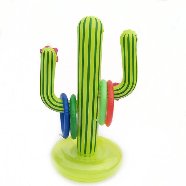 Oppustelig Cactus Game Ring, Udendørs flydende oppustelige ringe