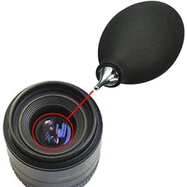 Klokke Kamera rengjøringsverktøy Gummi Kraftig luftstøvrenser Myk linserenseblåser for reparasjon av iPhone