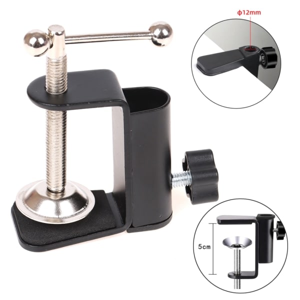Cantilever Bracket Clamp Holder Skrivbordslampa Klämmor Beslag Bas