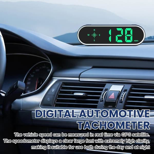 GPS Digital Speedometer KM/T MPH, Universal til Cykel, Motorcykel, Bil, Scooter, Nøjagtighed