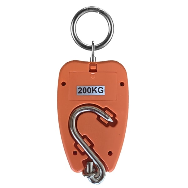 2-pak digitalt vægt, professionel industri, fjederdynamometrisk krog, 200 kg
