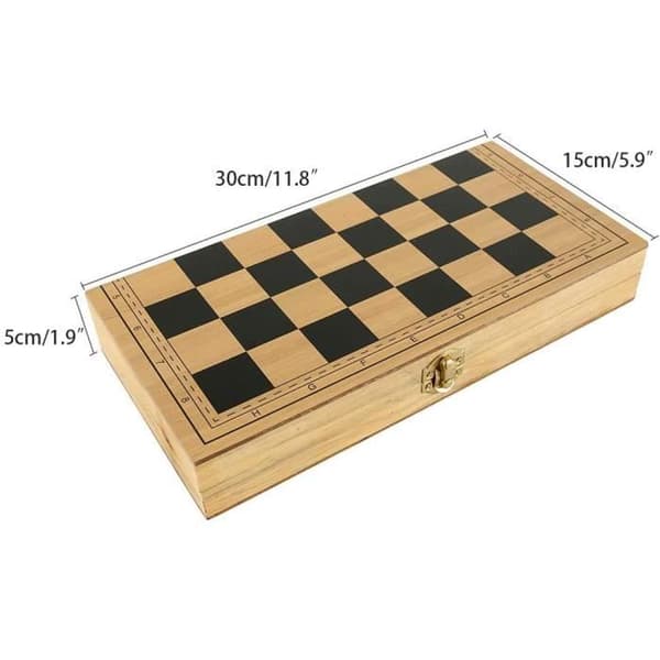 Shakki Puinen Shakki Setti 30 CM