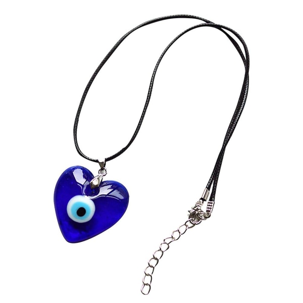 Hjertehalskæder Blue Evil Eye Hængende Blue Evil Eye Charm Evil Eye Pendant halskæde