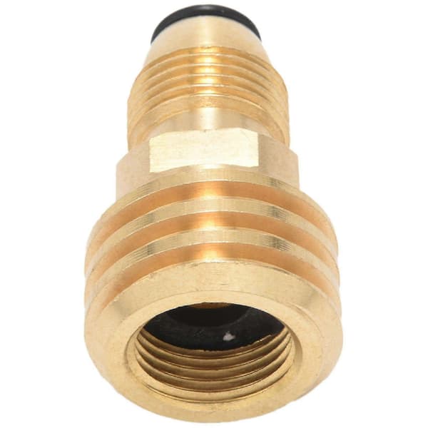 Propan Gas Adapter Konverterer Lp Tank Service Ventil Til Qcc1/type1 - Gammel Til Ny