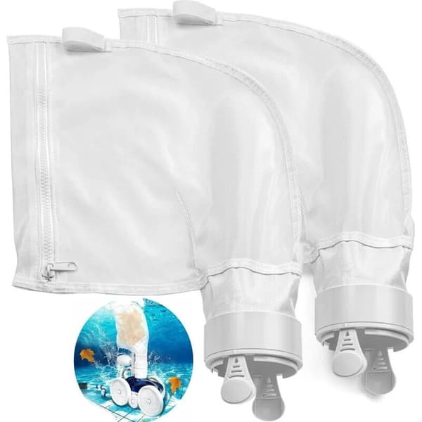 2-pack poolrengöringspåsar med ersättningsfilter för Polaris 280/480