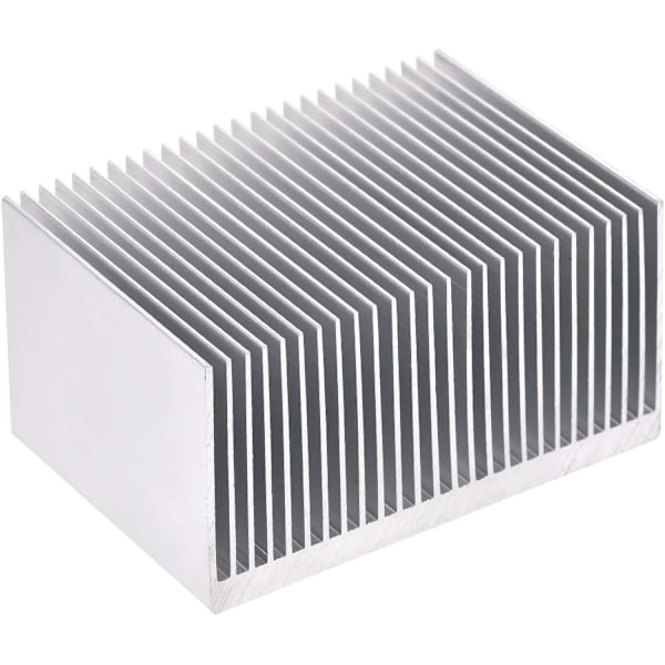 Elektronik Køler Heatsink til LED og Strøm Sølv 50 x 69 x 36 mm