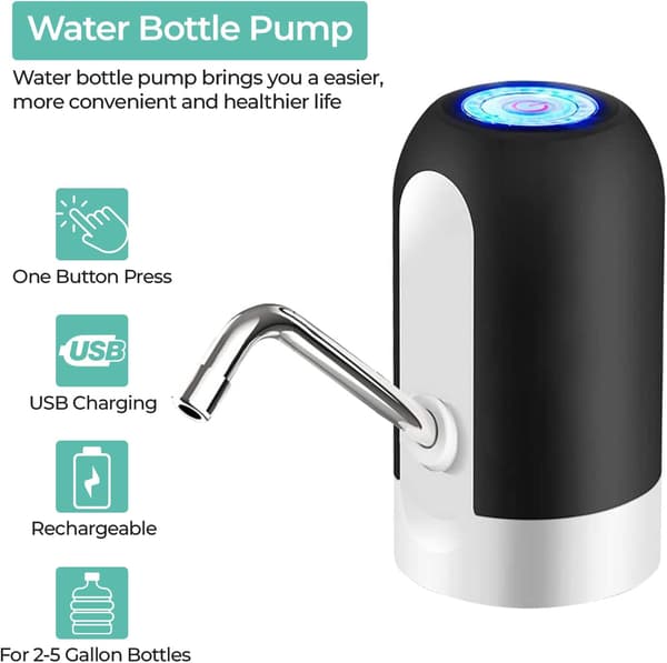 Automatisk vanndispenser - egnet for vanndispensere, elektriske vannpumper, USB-ladedispensere, silikonfri BPA