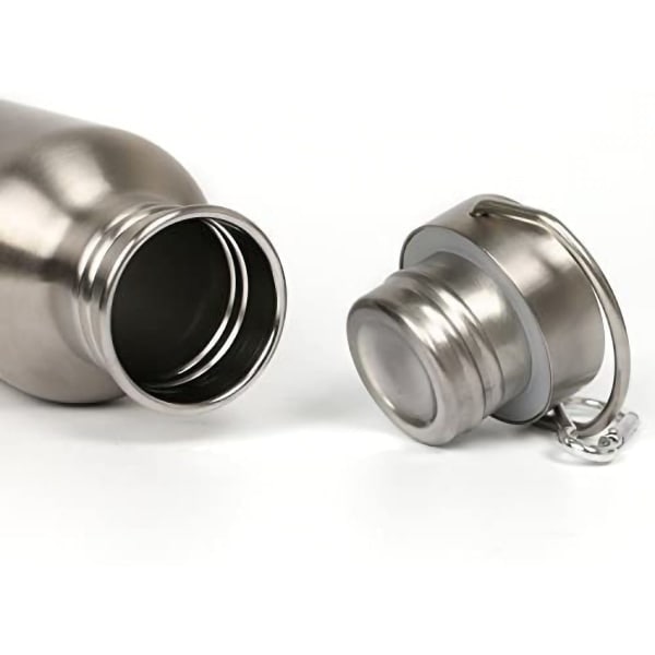 Rustfrit stål vandflaske, BPA-fri lækagesikker vandflaske 1000ml