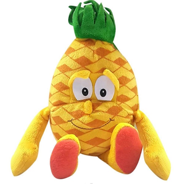 1 st Frukt & Grönsaker Mjuk Plysch Leksak Fylld Dock Söt Present till Barn Pineapple