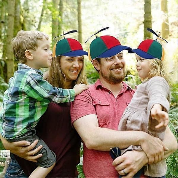 Propellcaps, Propellhatt, Propellbaseballcaps, Justerbar helikoptercaps, Propellcaps