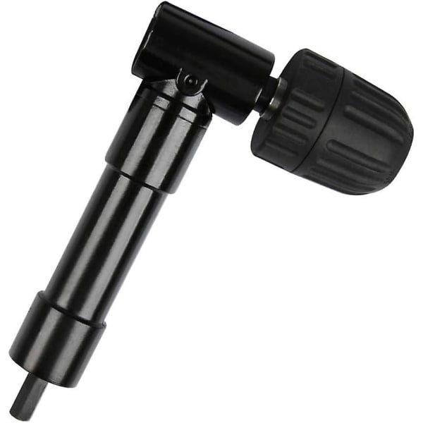 Självspännande 90 Graders Chuck Snabbborr Vinkelchuck Bits Skruvmejsel Vinkelhuvud Chuck Bits Adapter Höger Vinkelborr