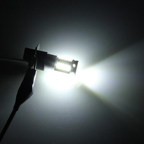 DRL-pærer 6500K hvite 30SMD 4014 881 880 H27 LED-erstatning tåkelys til bil