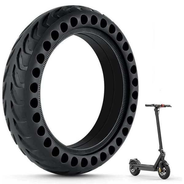 Pneu Solid Däck för Xiaomi M365/M365 Pro/M365 Pro 2/1S, Hårt Honeycomb-hjul, Punkteringsfritt, Halkfritt, Solid 8,5 tum Fram/Bak