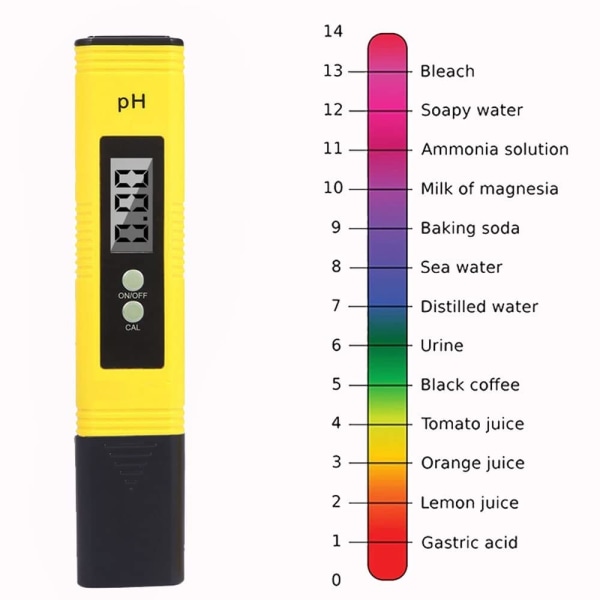 Digital pH- och TDS-mätare Combo, 0,01pH pH-testare med hög noggrannhet, 2 % avläsningsnoggrannhet PH/TDS/EC/Temp 4 i 1 vattentestare, pH-mätare för dricksvatten